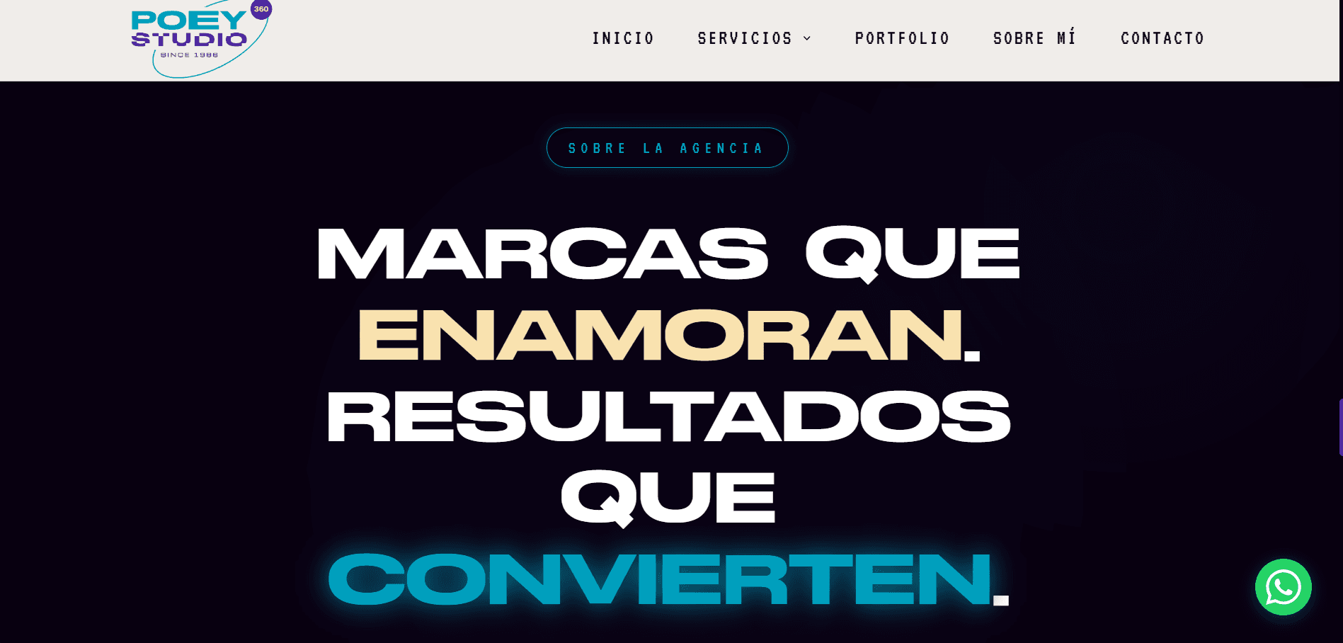 Ficha de servicio con su propia entrada de scroll.